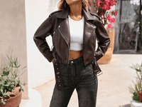 Leather jacket