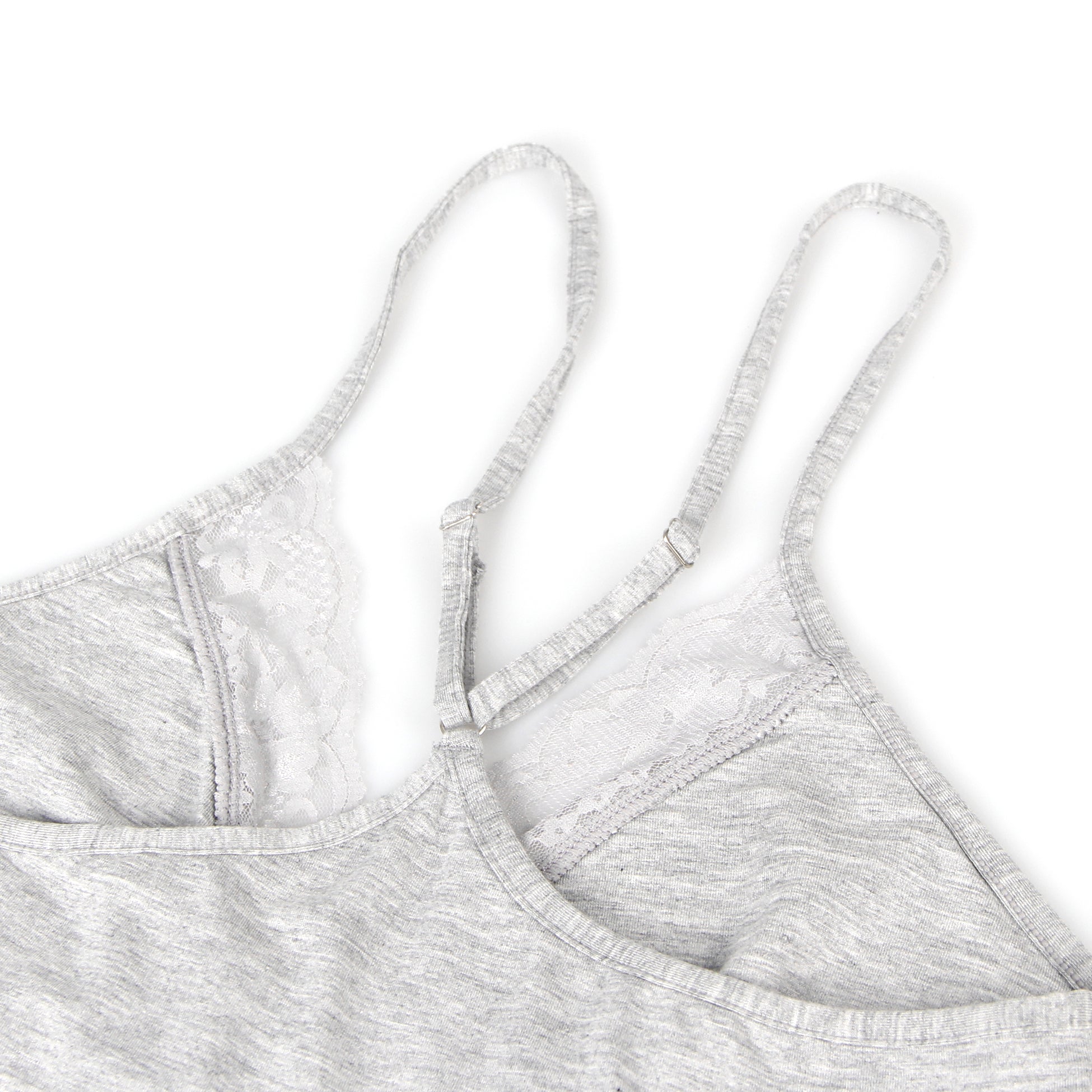 NURO Deep V-Neck Lace Babydoll Nightgown