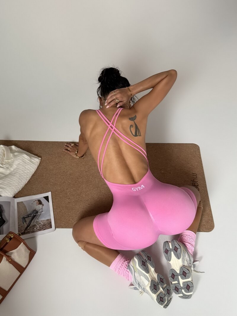 NURO Breathable Yoga Shorts Set
