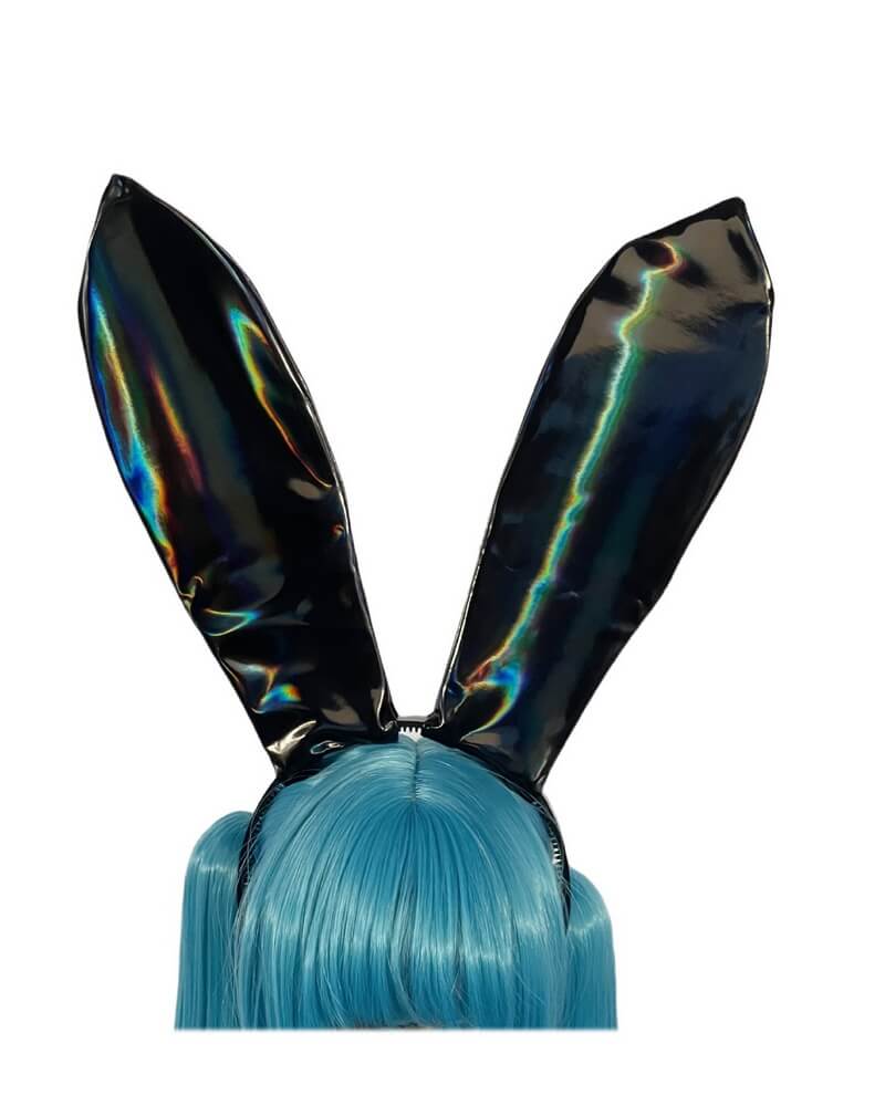 NURO Bunny Ears Headband Cosplay Party Hair Accessory Handmade