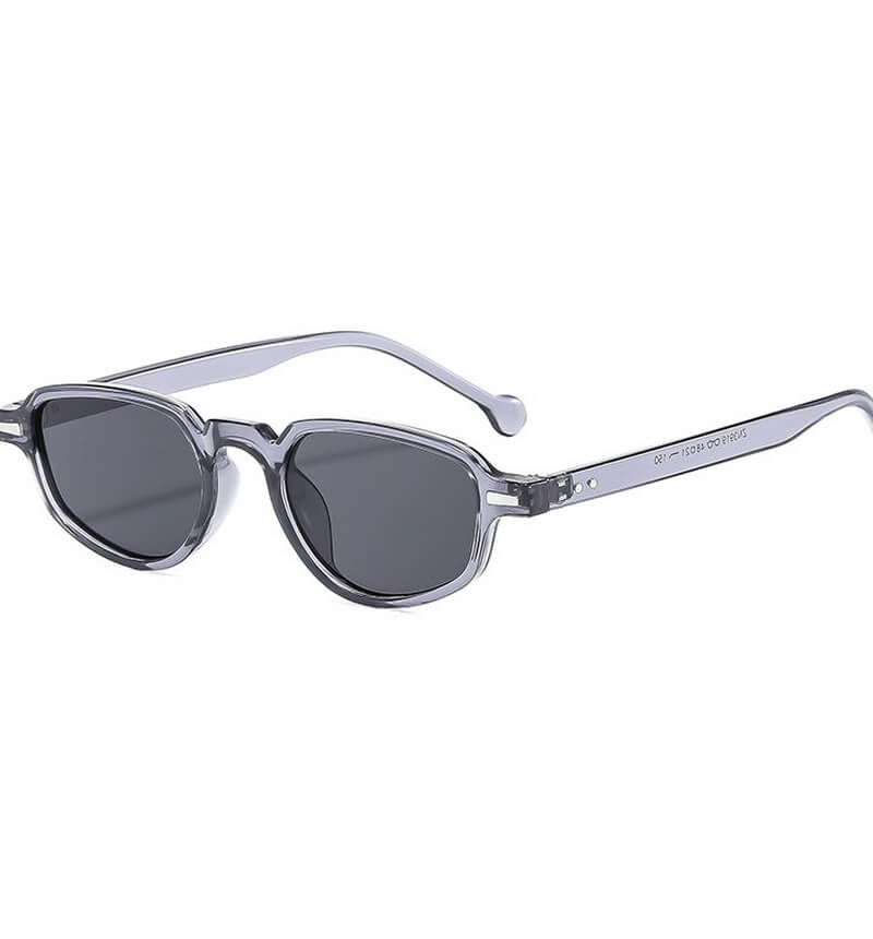 NURO Cat-Eye Square Sunglasses Retro Small Frame UV400 Shades