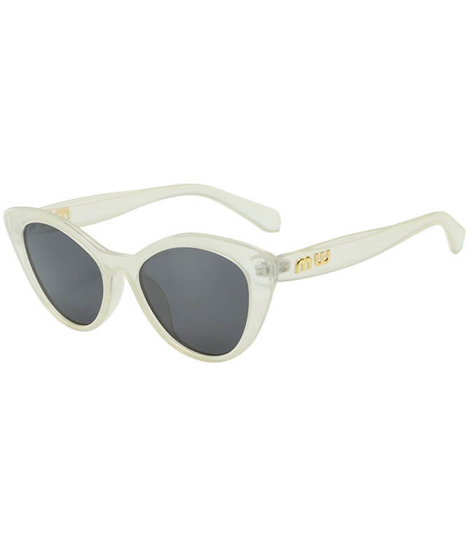 NURO Cat-Eye Sunglasses Leopard Print Frame UV400 Retro Sunglasses