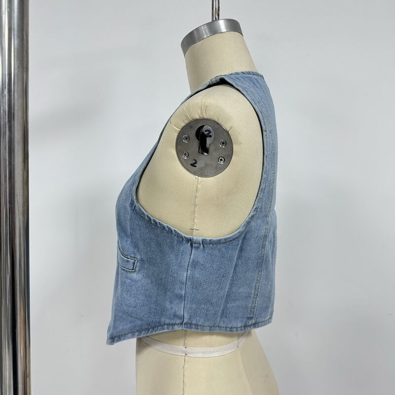NURO Denim Vest for Women