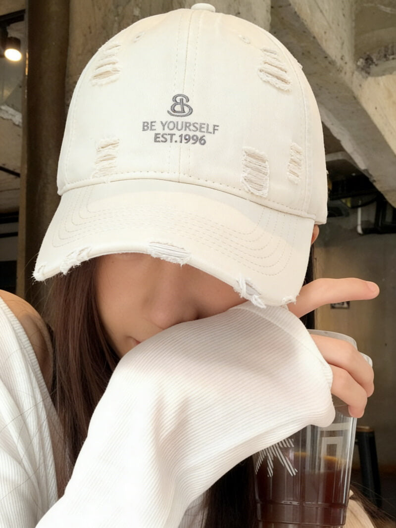 NURO Distressed Embroidered Baseball Cap