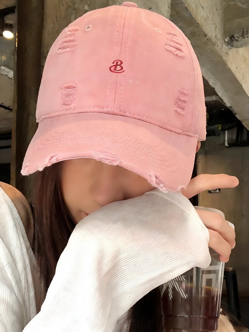 NURO Distressed Embroidered Baseball Cap