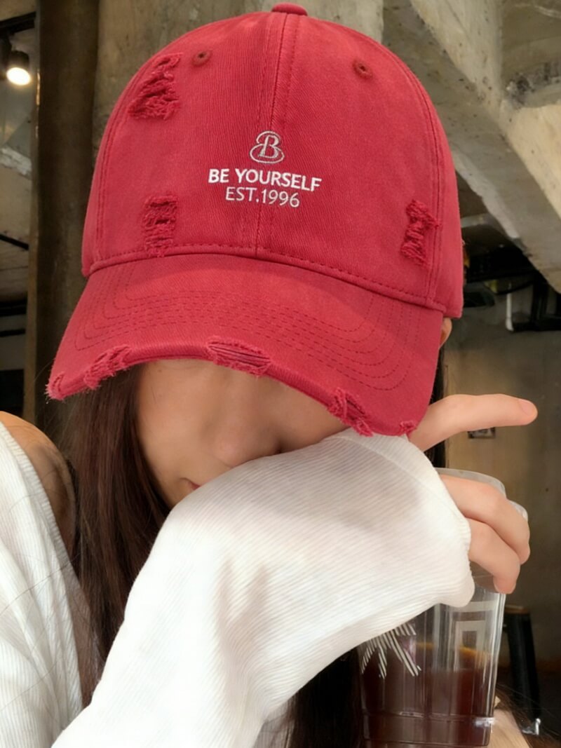 NURO Distressed Embroidered Baseball Cap
