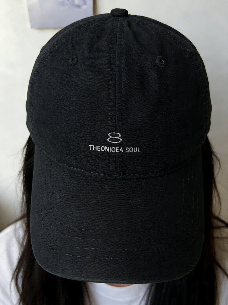 NURO Embroidered Cotton Washed Baseball Cap