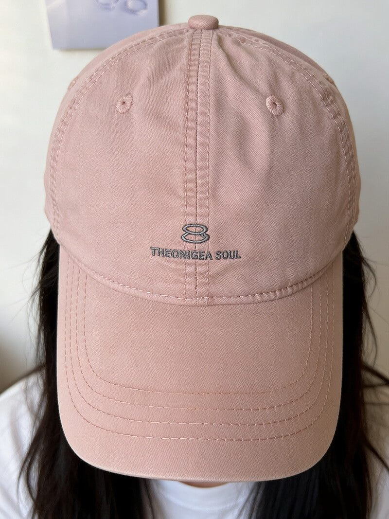 NURO Embroidered Cotton Washed Baseball Cap