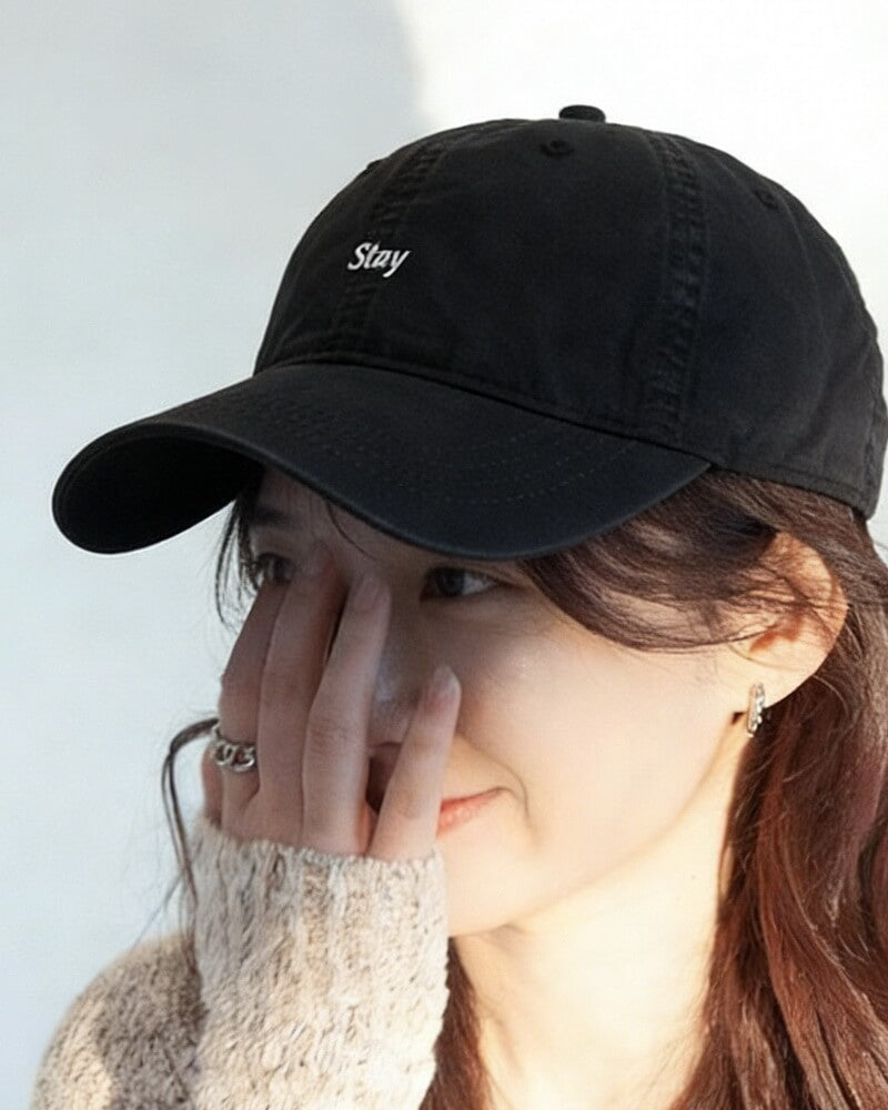 NURO Embroidered Letter Baseball Cap