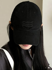 NURO Embroidered Letter Baseball Cap