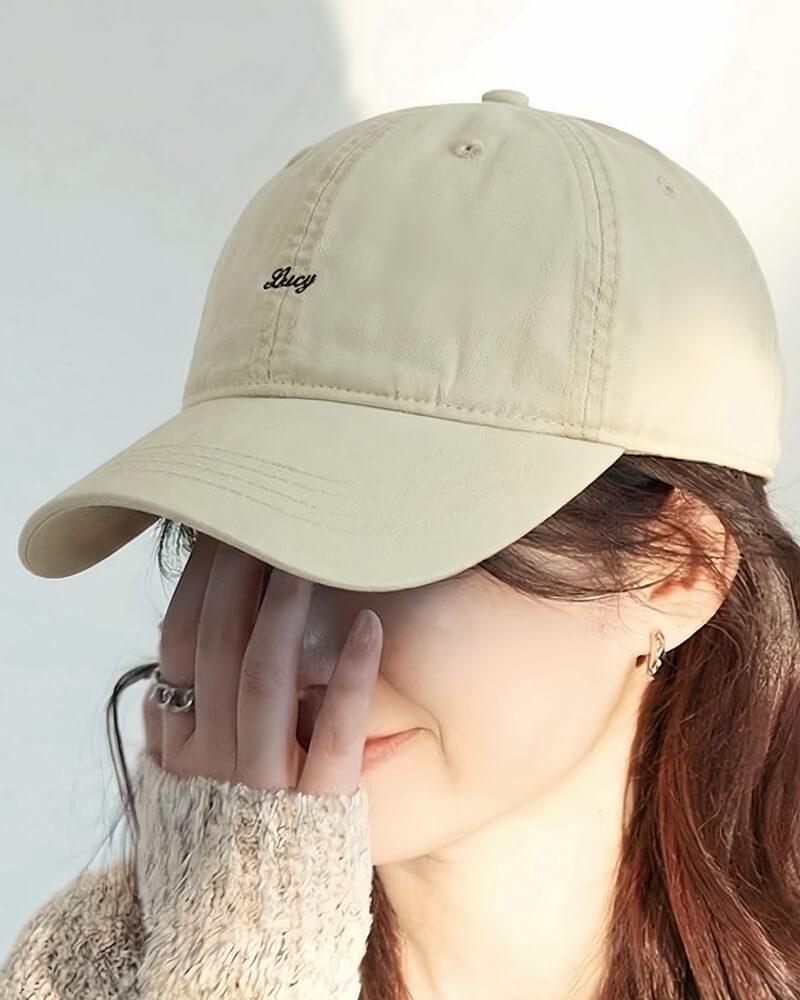 NURO Embroidered Letter Baseball Cap