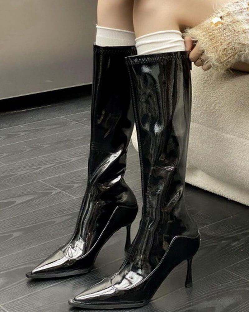 NURO Fishmouth Toe Stiletto Loafer for Women and Men
