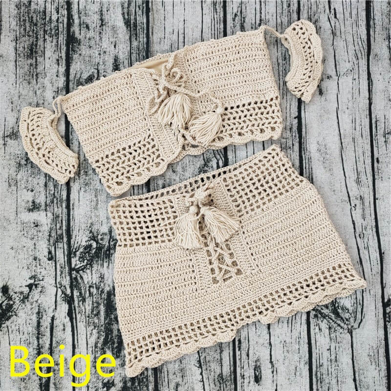 NURO Hand-Crochet Bikini Set