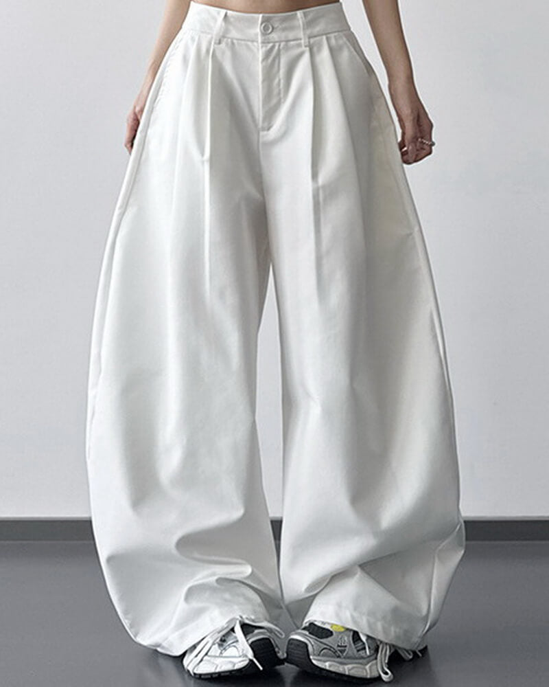 NURO High Waist Wide Leg Pants for Women