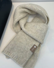 NURO Knit Fringe Scarf