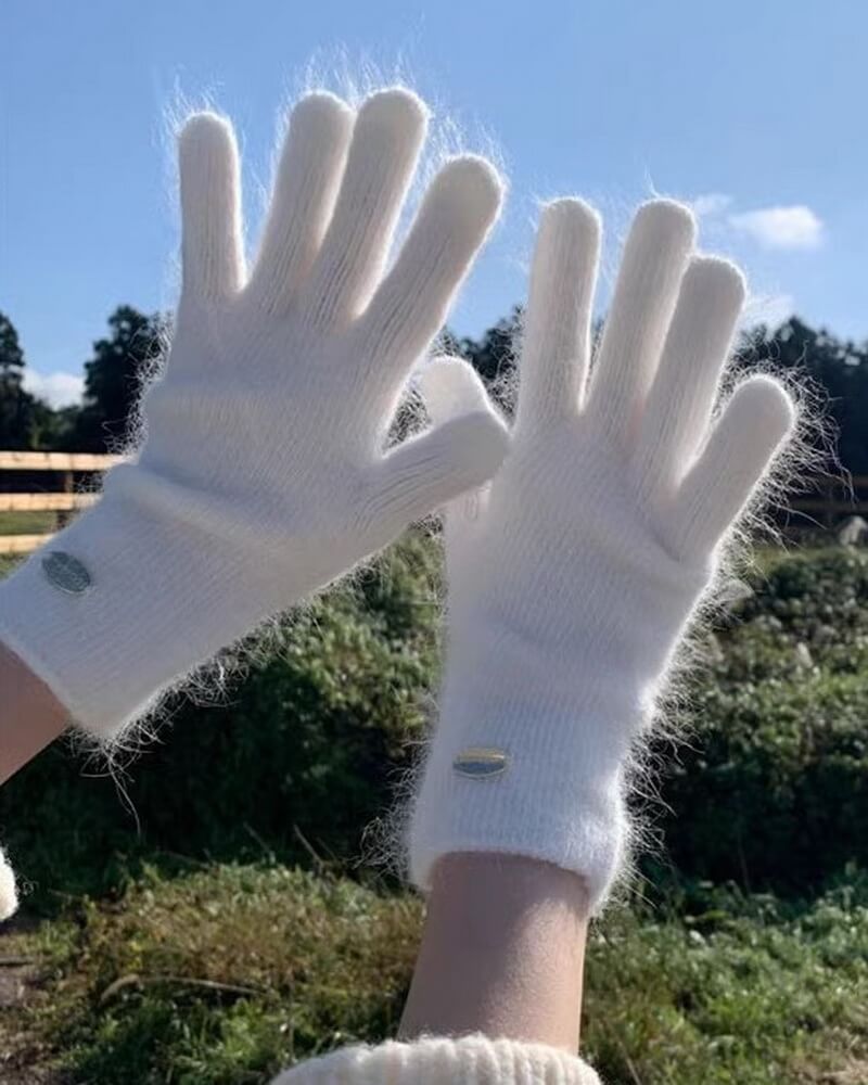 NURO Knit Touchscreen Fingerless Gloves