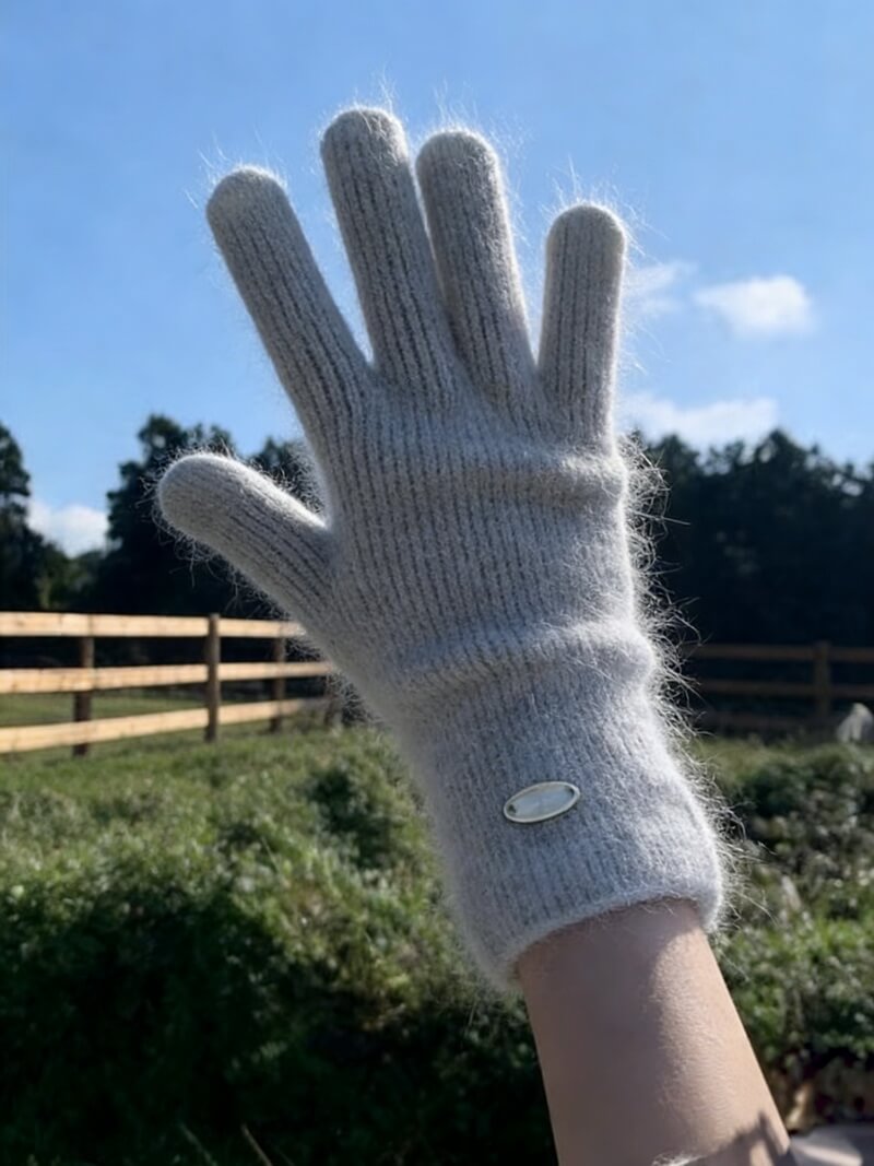 NURO Knit Touchscreen Fingerless Gloves