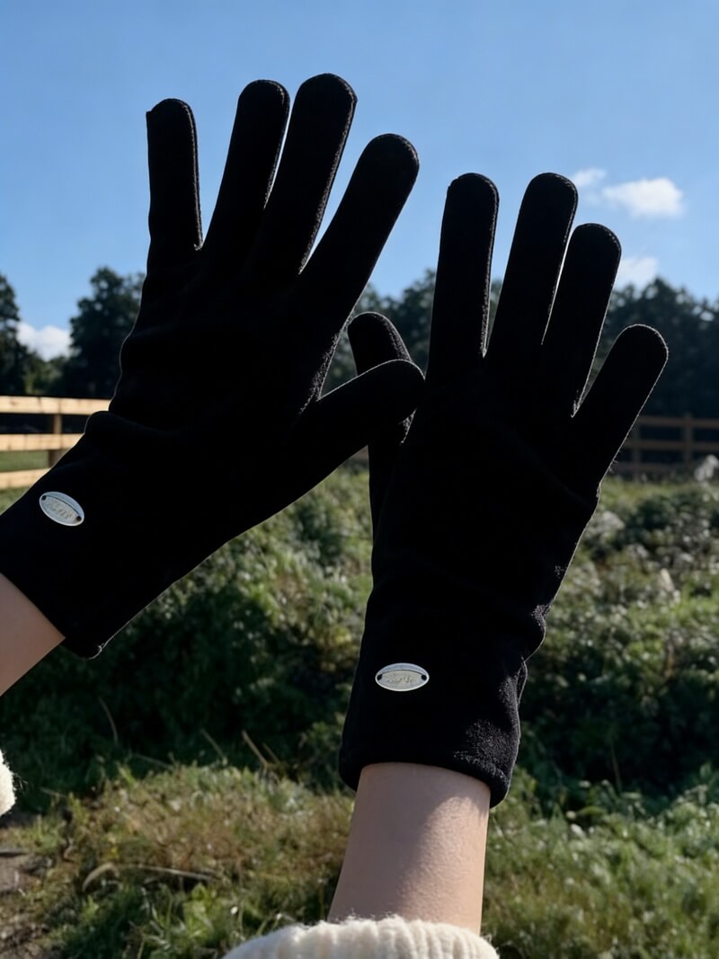 NURO Knit Touchscreen Fingerless Gloves