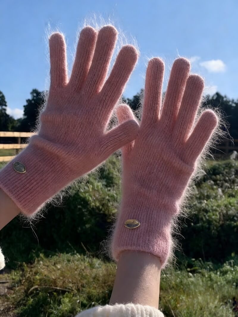 NURO Knit Touchscreen Fingerless Gloves