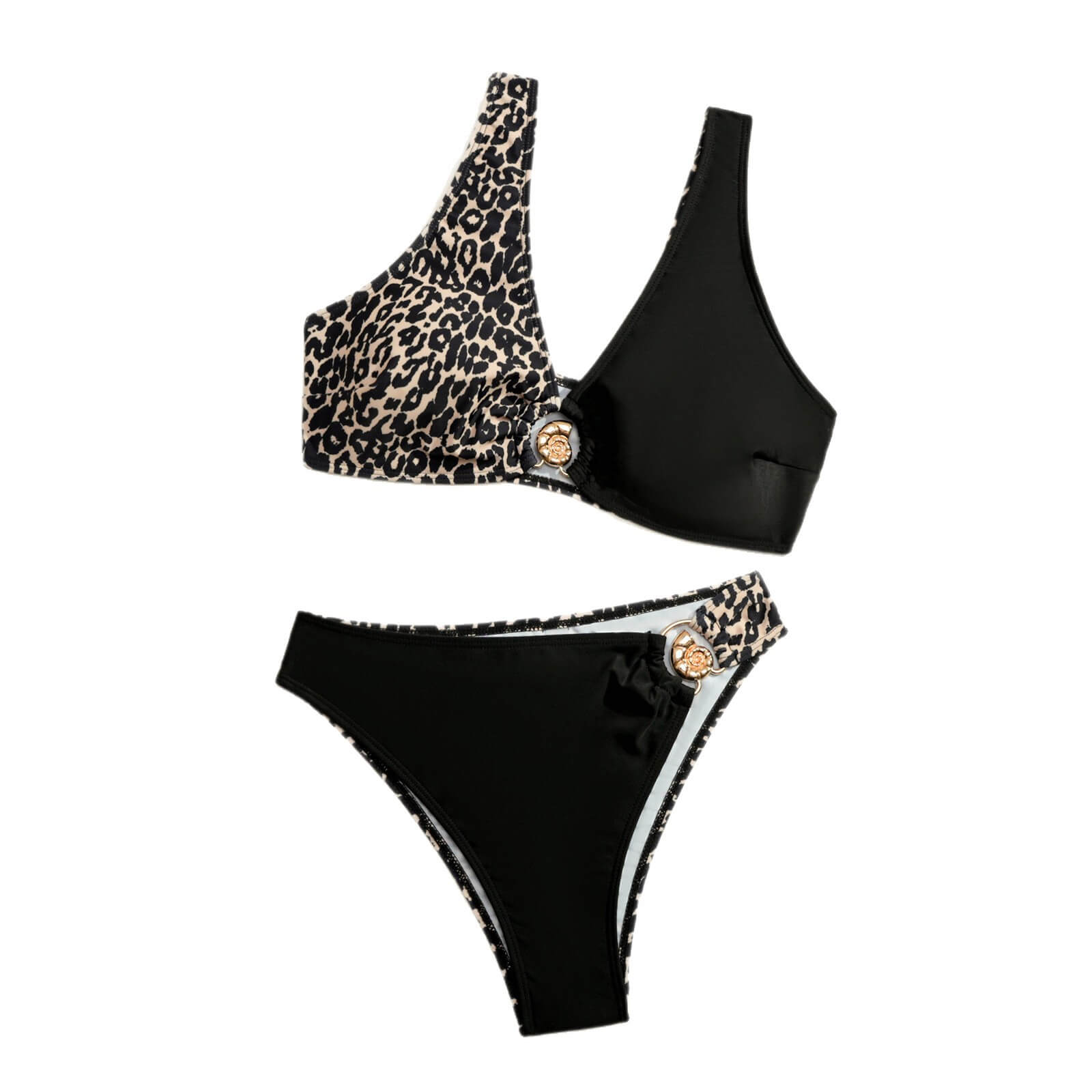 NURO Leopard Print Bikini Set