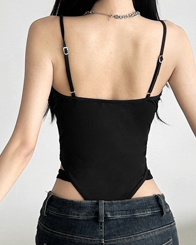 NURO Mesh Halter Bodysuit