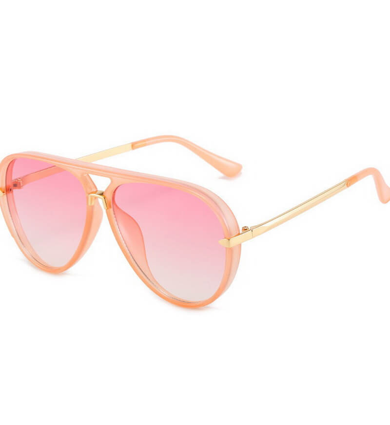 NURO Oversized Aviator Sunglasses Retro Pilot Frame UV400 Shades