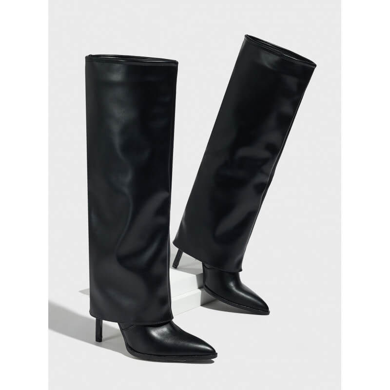 NURO Pointed Toe Over The Knee Boots for Women and Men