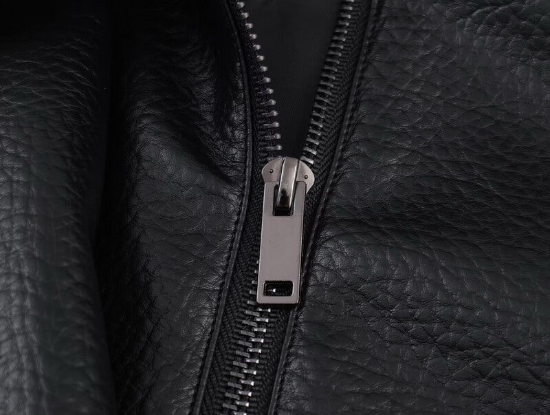 NURO Quilted Faux Leather Jacket for Women