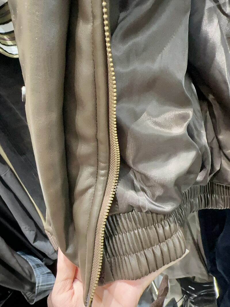 NURO Retro Motorcycle PU Leather Jacket, Stand Collar Zip-Up Cropped Biker Coat, Distressed Vintage Streetwear Short Jacket