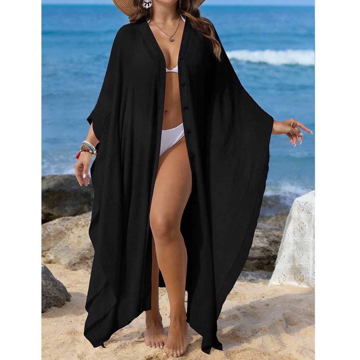 NURO Solid Color One Piece Swimsuit Athletic Training Bathing Suit Loose and breathable