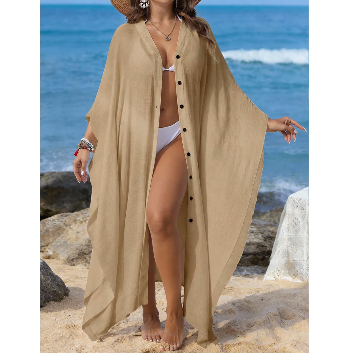 NURO Solid Color One Piece Swimsuit Athletic Training Bathing Suit Loose and breathable