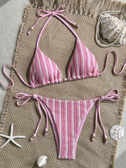 NURO Solid Knit Bikini Set – Fashion Beachwear
