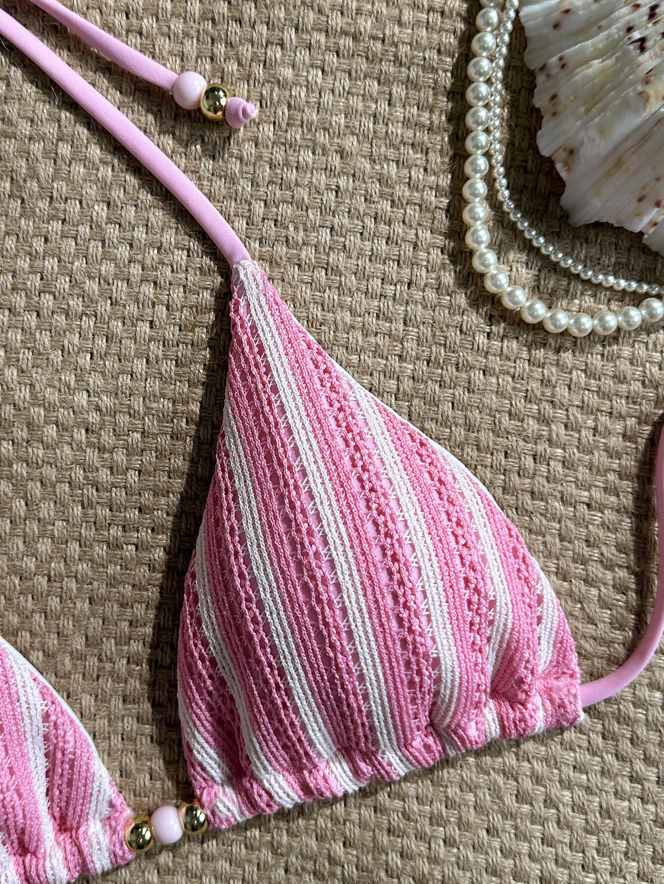 NURO Solid Knit Bikini Set – Fashion Beachwear