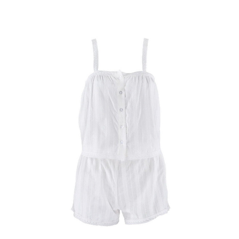 NURO Square Neck Tank Top and Shorts Set Casual Cotton Lounge Set