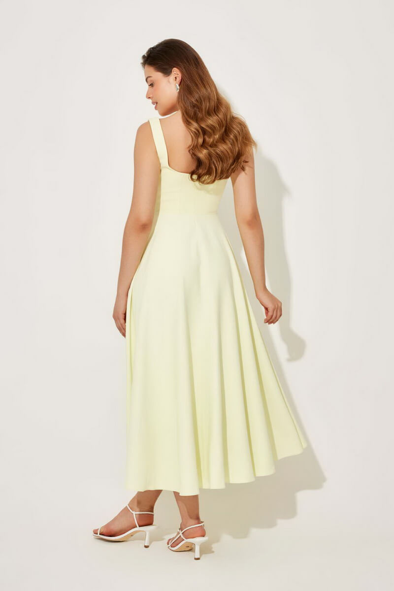 NURO Strappy Backless A-Line Maxi Dress Women's Elegant Formal Gown