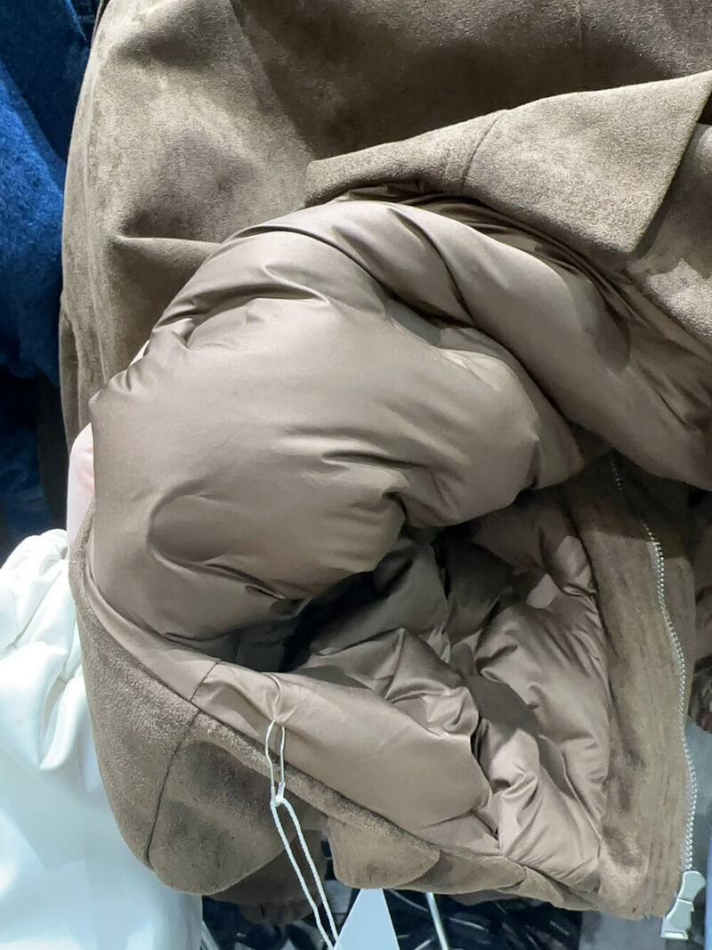 NURO Vintage Suede Look Jacket, Studded Belted Aviator Coat, Slim Fit Cropped Streetwear Bomber Jacket