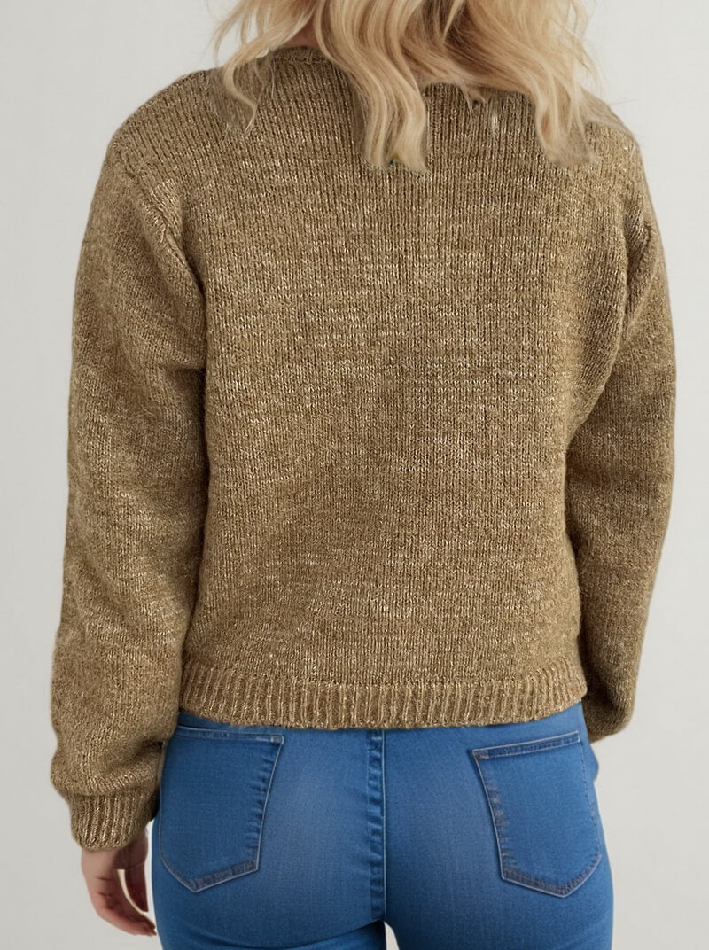 NURO Women's Button Front Cardigan - Long Sleeve Lightweight Knit Sweater, Casual Open Front Cover-Up