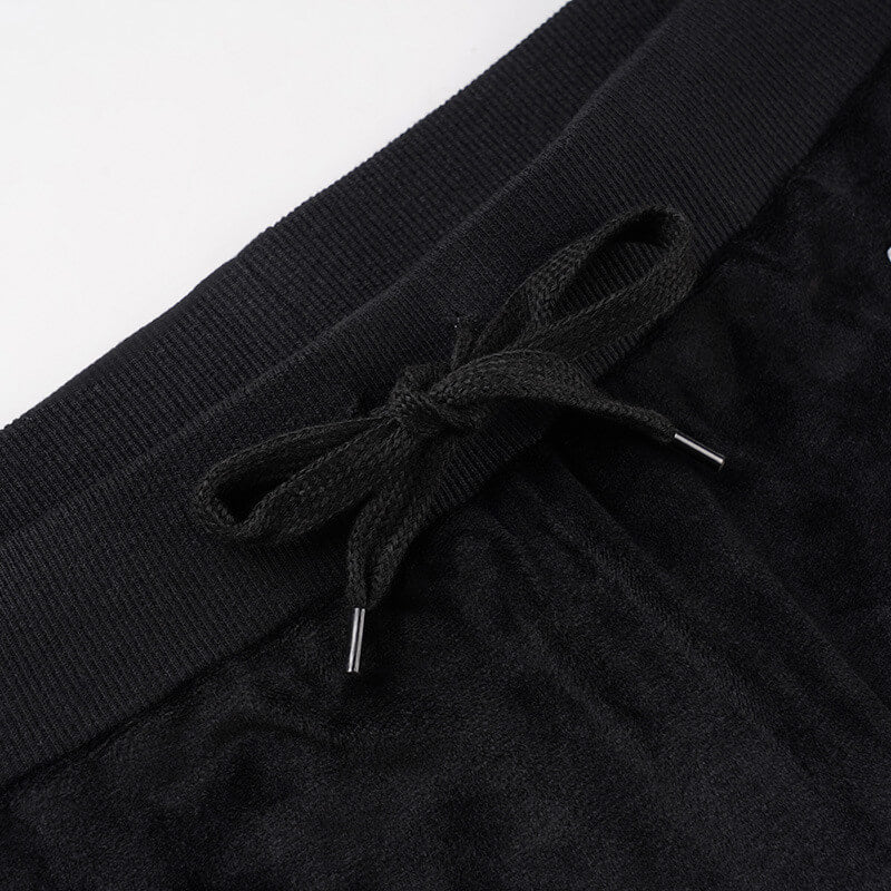 NURO Women's Casual Patchwork Straight Leg Pants | Low Waist Slight Stretch Trousers | Everyday Basic Lounge Pants