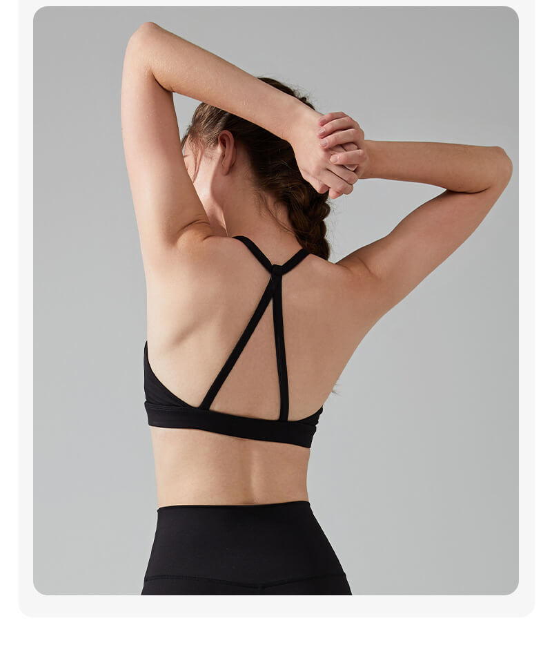 NURO Women's Cat-Ear High-Impact Sports Bra