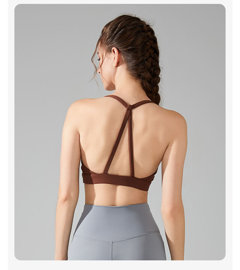 NURO Women's Cat-Ear High-Impact Sports Bra