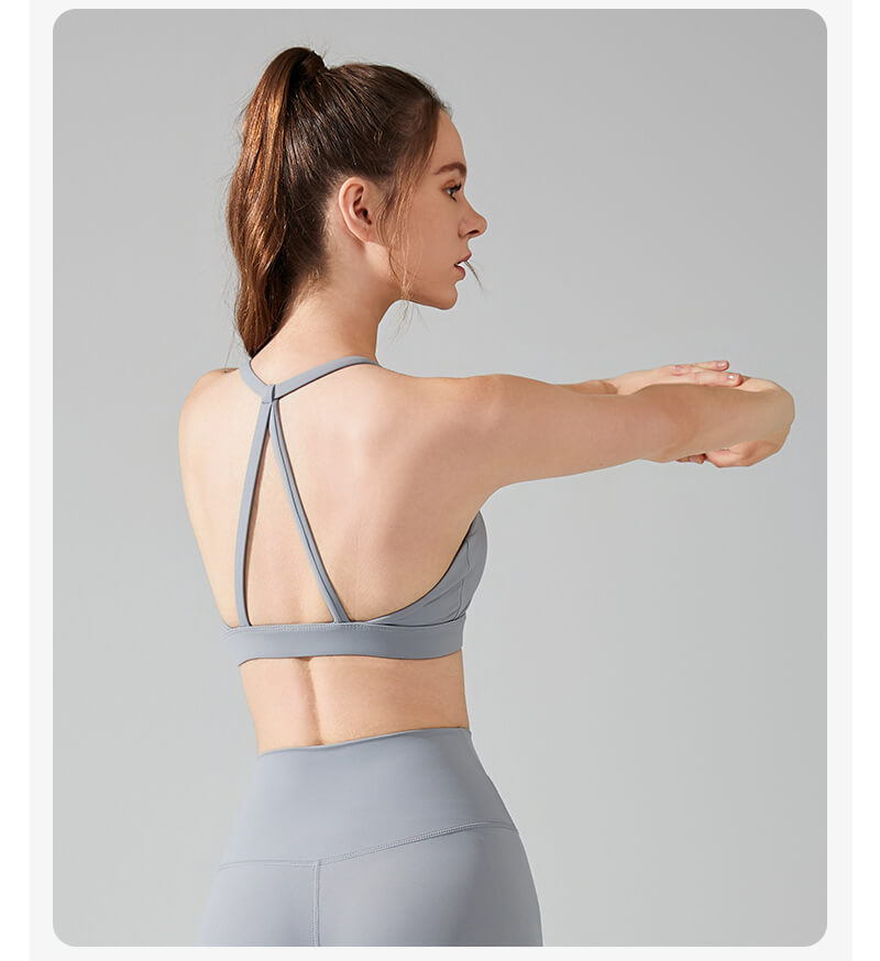 NURO Women's Cat-Ear High-Impact Sports Bra