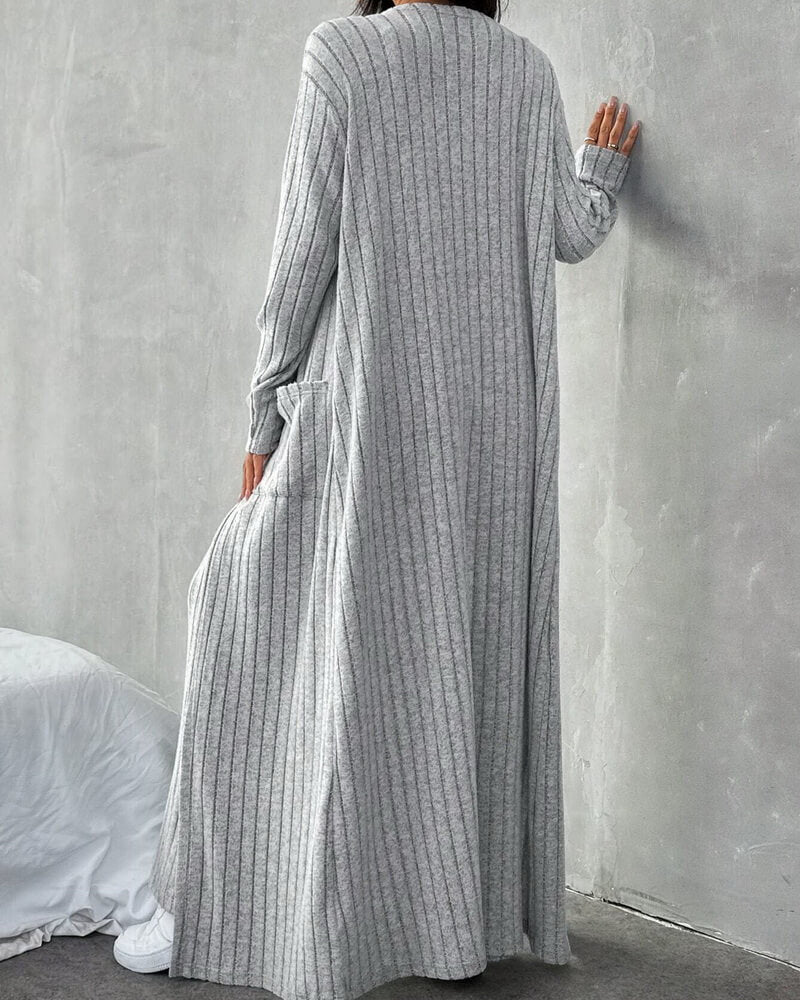 NURO Women's Cozy Long Sleeve Lounge Set