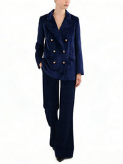 NURO Women's Cropped Sweatshirt and Bermuda Shorts Set - Two Piece Loungewear Set