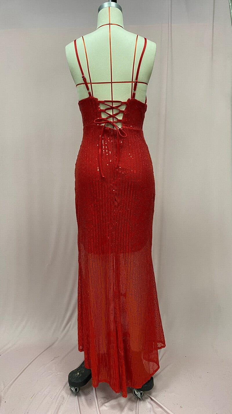 NURO Women's Elegant Off-Shoulder Mermaid Evening Dress with Crystal Rhinestones - Sexy Sleeveless Long Formal Gown for Wedding, Party, Prom