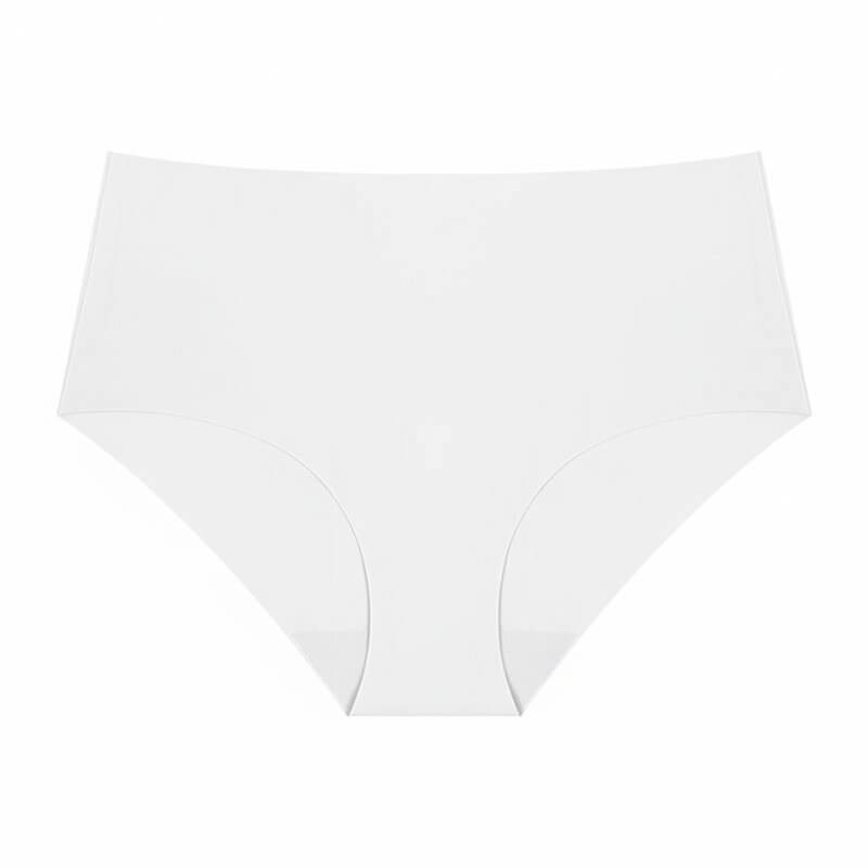 NURO Women's High-Waist Breathable Panty, Seamless Cotton Lined Yoga Underwear