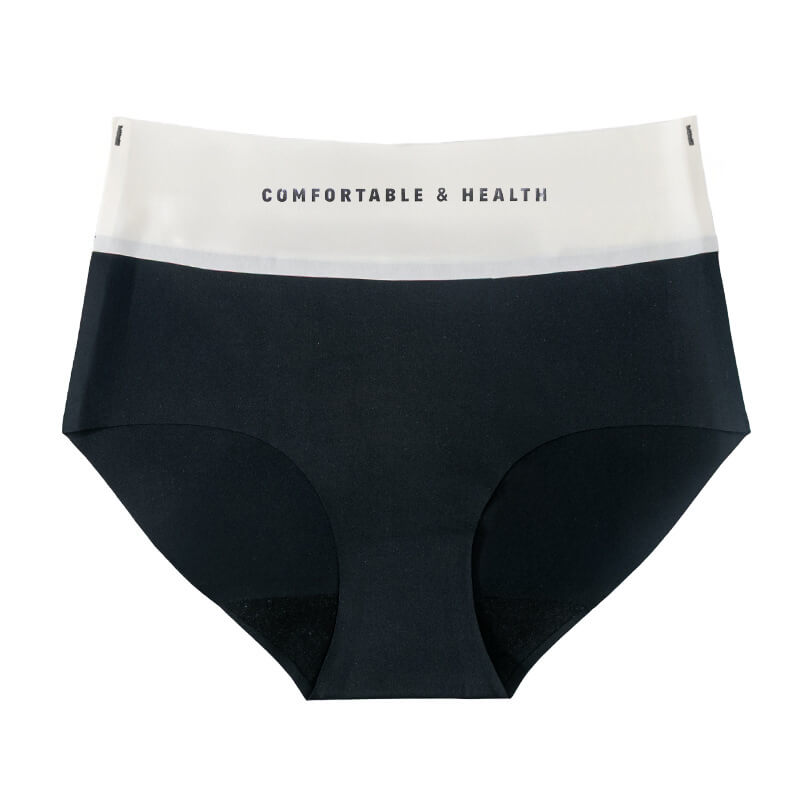 NURO Women's High-Waist Color-Block Panty, Seamless Shaping Hipster