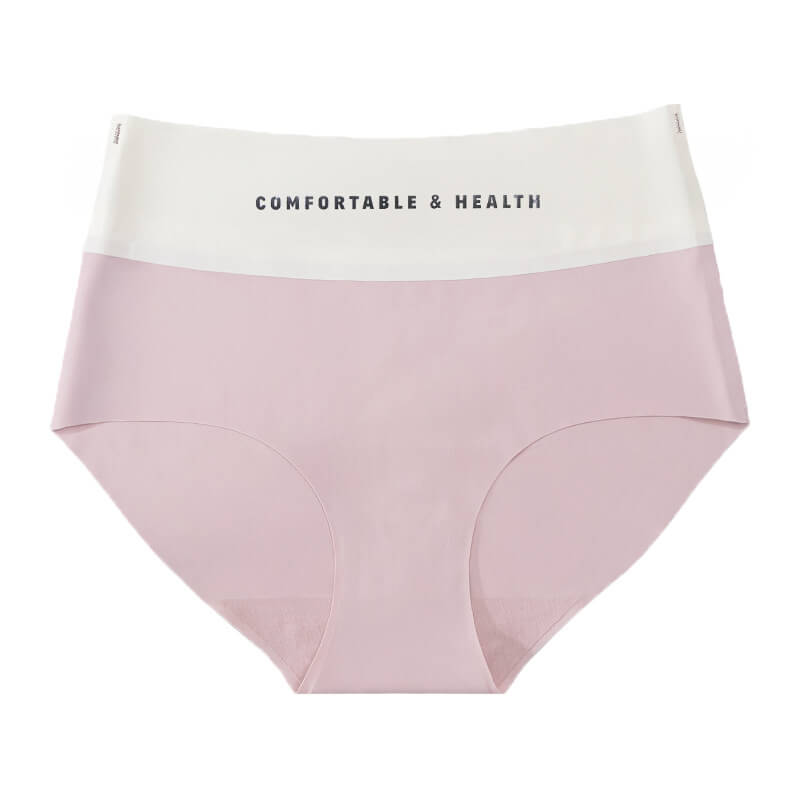 NURO Women's High-Waist Color-Block Panty, Seamless Shaping Hipster