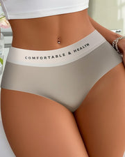 NURO Women's High-Waist Color-Block Panty, Seamless Shaping Hipster