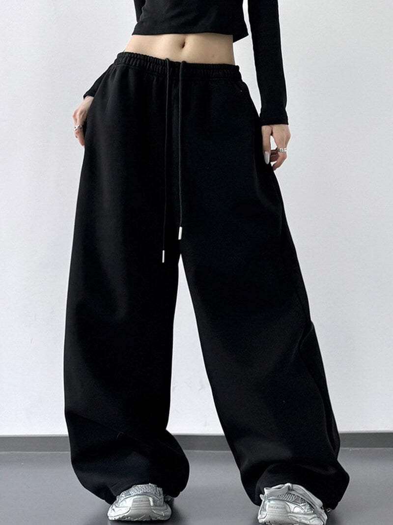 NURO Women's High Waist Wide Leg Palazzo Pants - Extra Long Flowy Trousers for Tall Height and Elegant Style