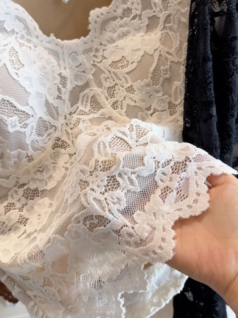 NURO Women's Lace-Up Long Sleeve Top – Fleece Lined V-Neck Casual Shirt